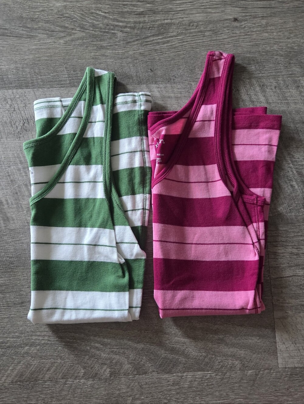 Xhilaration Striped Sleepwear Tank Bundle.